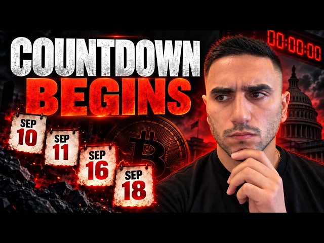 Bitcoin & Crypto Market: The Next 8 Days Could Trigger a Major Move