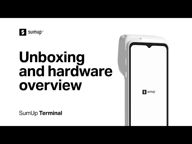 SumUp Terminal | Unboxing and Hardware Overview