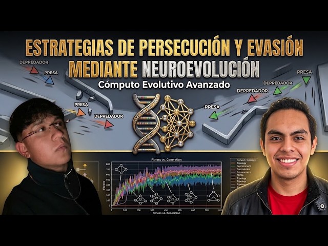 Optimización de estrategias de persecución y evasión mediante neuroevolución