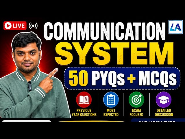 50 Communication System PYQs | Odisha Librarian | UGC NET Library Science