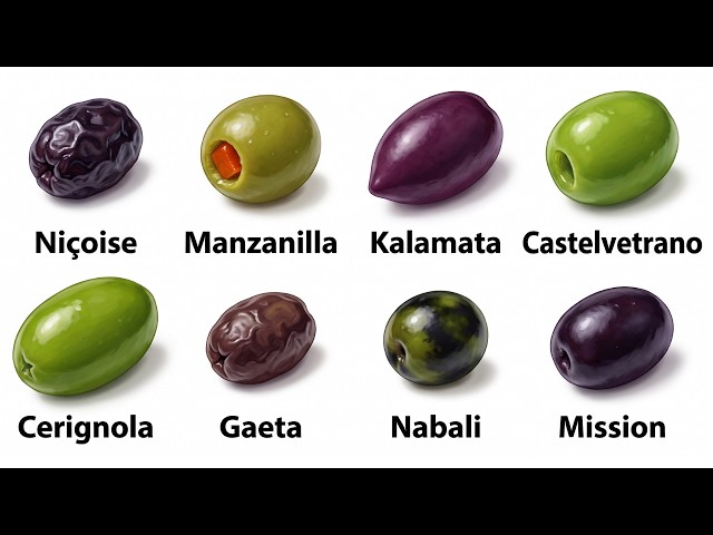 Every Olive Explained