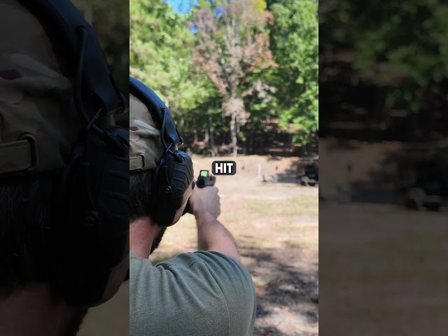 Are red dots reliable at 50 meters? #shorts