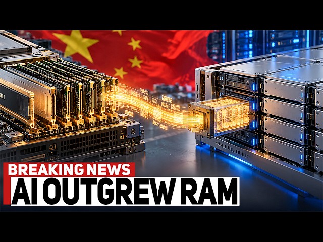 China Just Moved AI Memory From RAM to SSD