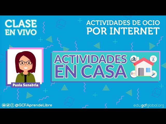 Actividades en casa