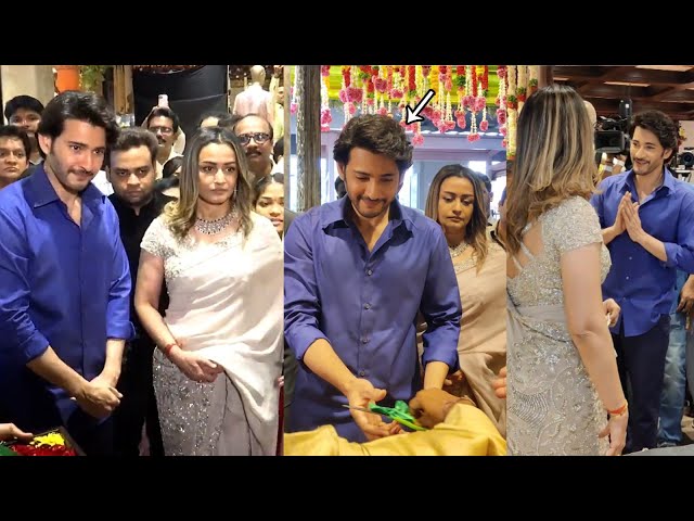 Mahesh Babu & Namrata Shirodkar Exclusive visuals at Gowari Signatures Launch | FilmyTime