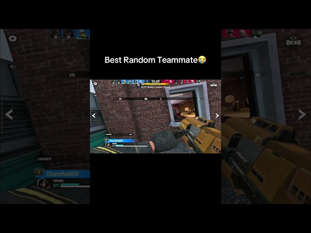 Best Random Teammate in Rainbow Six Mobile😭 #r6m #rainbowsixmobile #r6mobile