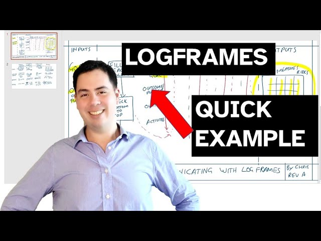 Logframes: A Quick Step-by-Step Guide with Example