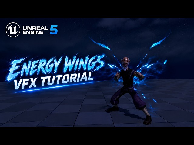 UE5 Energy Wings VFX - Tutorial