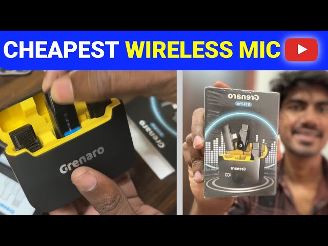 Sabse Sasta Wireless Mic |Cheapest Wireless Mic For Youtube 2025 | Best Wireless Mic For Youtube