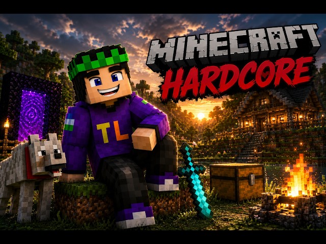 Let's Play Minecraft Hardcore #minecraft #shorts