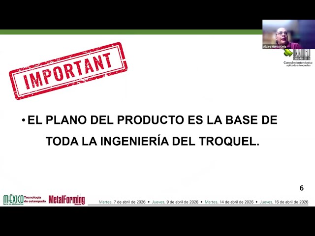 Mexico Stamping Technology Webinar Series 2026: Session 3