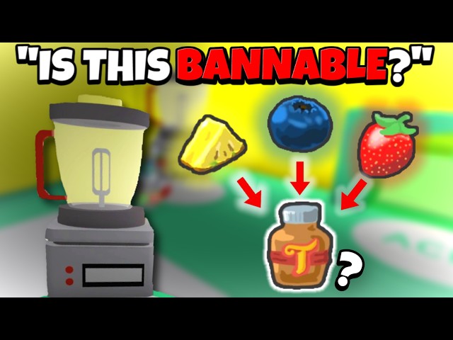 This Blender Glitch is INSANE...? | Bee Swarm Simulator