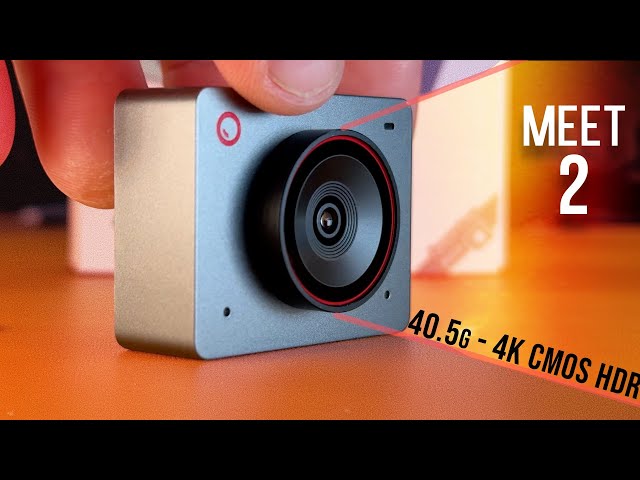Super SMALL webcam with Amazing 4k quality, HDR, AI Framing... Obsbot Meet 2