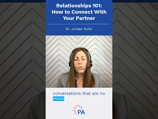 Relationships 101:How to Connect With Your Partner #shorts