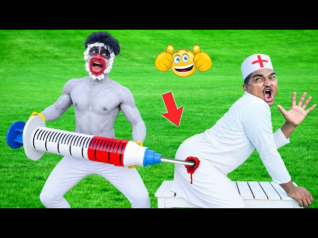 Very Special Trending Funny Comedy Video 2026 Amazing Injection Wala Doctor Comedy Video Epi 641