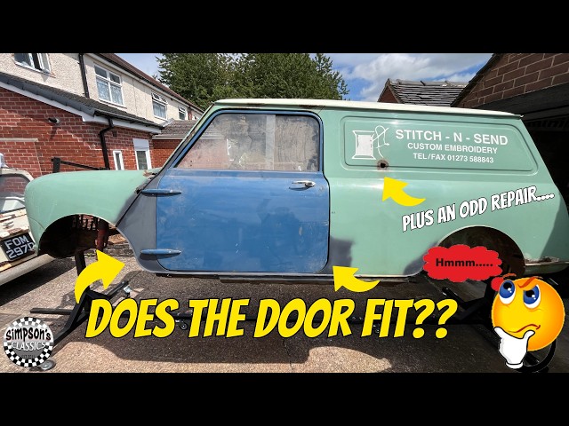 DID I MEASURE IT RIGHT?? Classic Mini Van Restoration