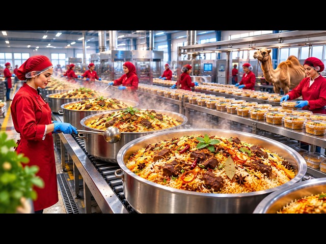 Inside the Biryani Factory: How Camel Meat Biryani Is Made