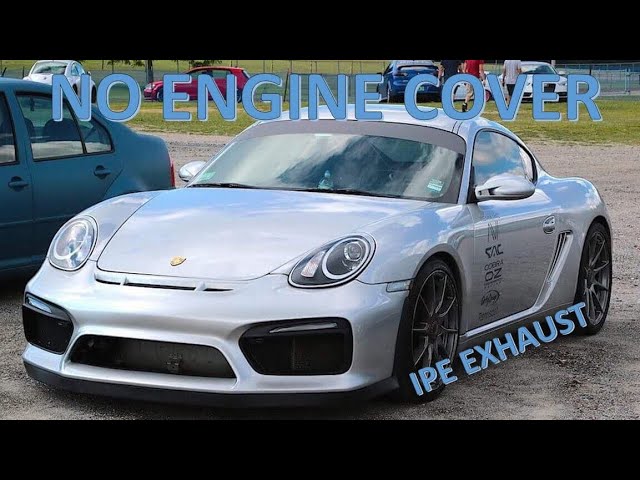 What Happens When You Remove the Engine Cover? - Raw Drive Porsche 987 Cayman S