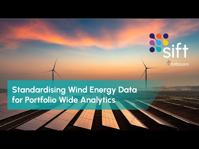 Standardising Wind Energy Data for Portfolio Wide Analytics