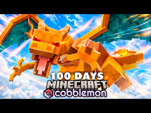 I Spent 100 Days in COBBLEMON 1.8 UPDATE VS. my Rival! (Duos Cobblemon)