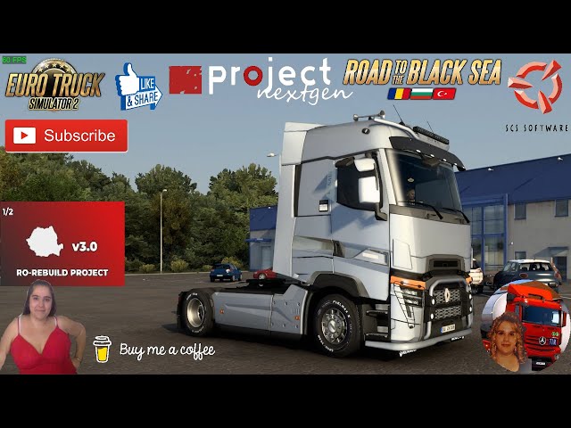 Euro Truck Simulator 2(1.46) RO-Rebuild Project version v3.0 by Stefan E. New Version + DLC's & Mods