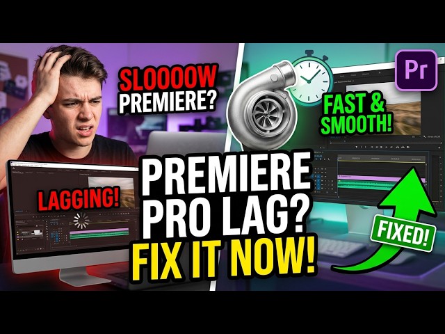 How to Fix Lag in Premiere Pro