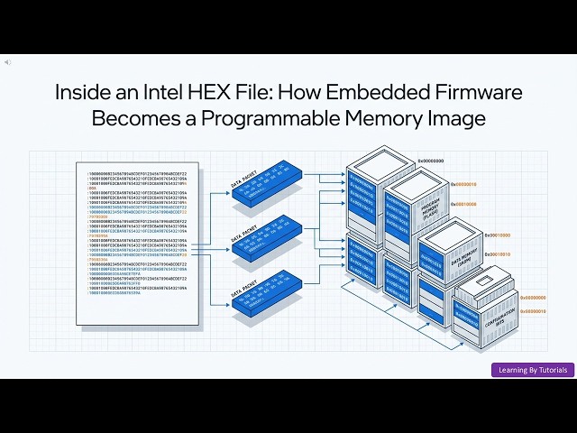 Inside an Intel HEX File: How Embedded Firmware Becomes a Programmable Memory Image
