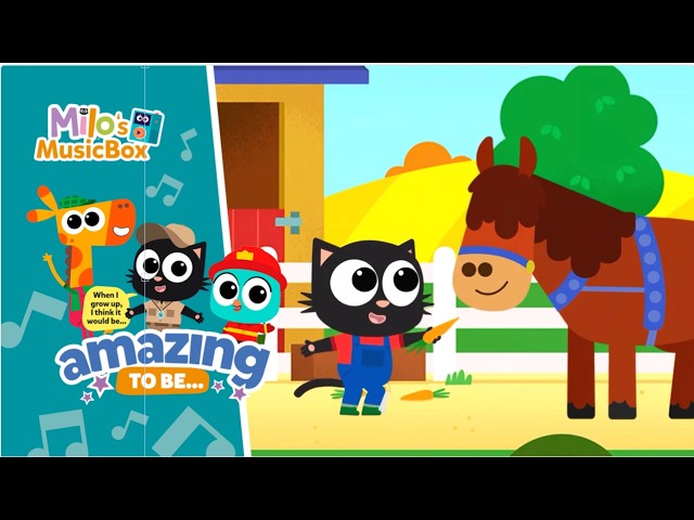 Amazing to Be a Farmer 🎶 | Milo's MusicBox – Nursery Rhymes & Kids Songs