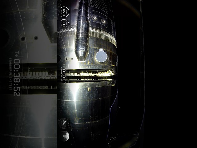 POV! First Ever Operational Starship Satellite Deploy