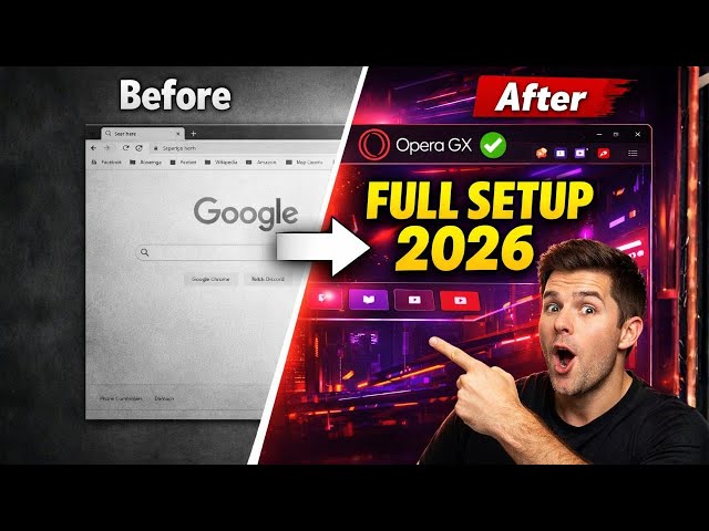 Opera GX: The Complete Beginner's Guide 2026 (Setup, Speed & Mods)