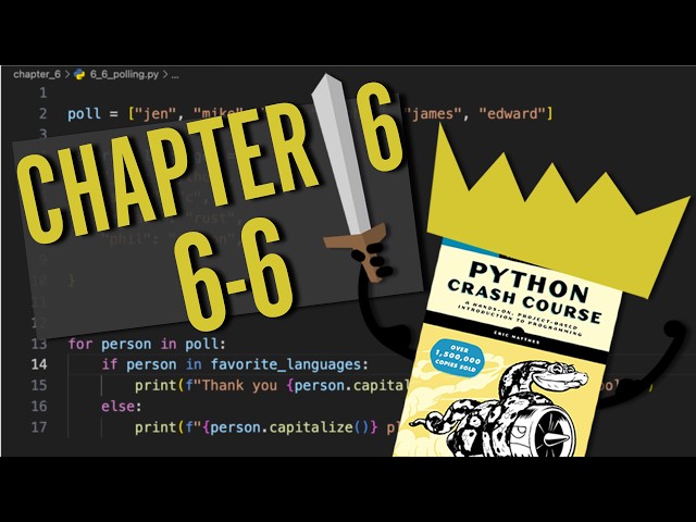 Python Crash Course: Chapter 6 | Try It Yourself 6-6 | Beginner Python Problem Walkthrough!