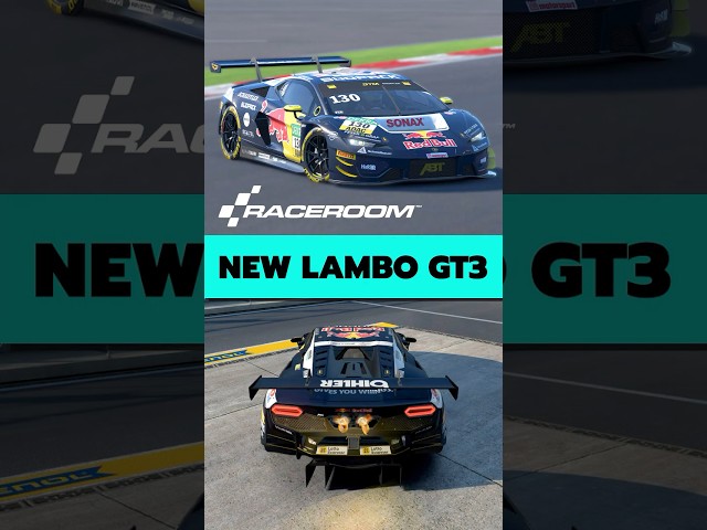 RaceRoom Got The NEW Lambo GT3 Before iRacing