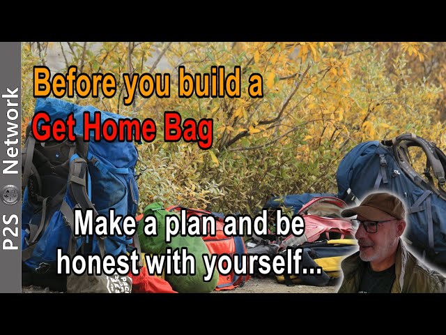 UK Preppers | Before you build a Get Home Bag make sure you have a plan