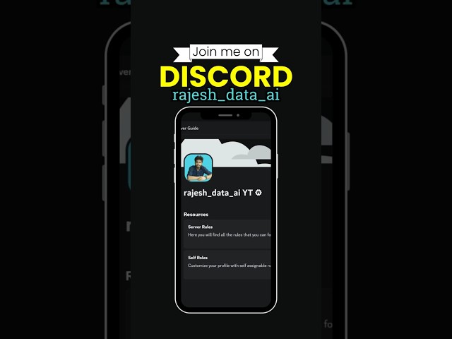 Finally! A Dedicated Platform for Data Analysts & Data Scientists! Join Our Discord Community!
