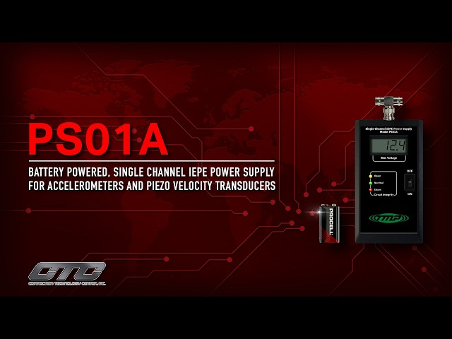 PS01A Single-Channel IEPE Power Supply | CTC