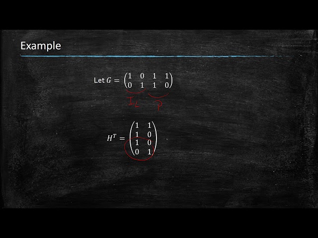 Linear codes
