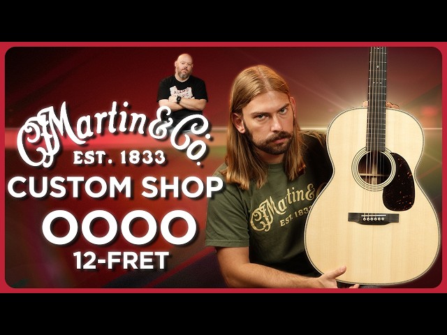 Our Favorite (Underrated) Guitar Body Shape? New Martin 0000 12-Fret Custom