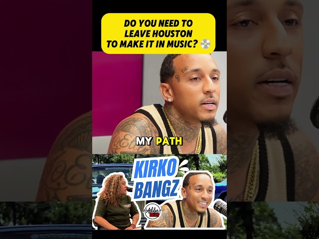 Does #Houston have the infrastructure for artists to make it? #shortsvideos  #KirkoBangz