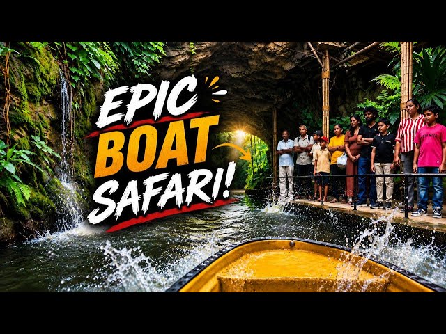 We Went on an EPIC Boat Safari & Found Amazing Fish Underwater! 😲| River Adventure 🇱🇰⁠