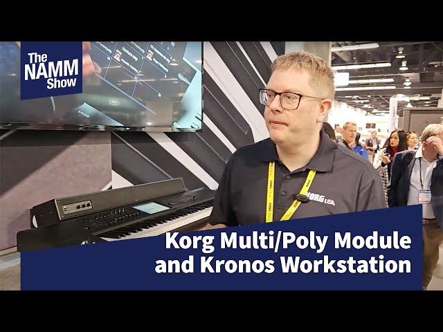 NAMM 2025 : Korg Multi/Poly Module and Kronos Workstation