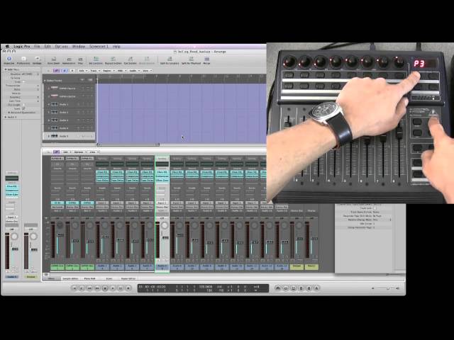 Behringer BCF2000 & Logic Pro user guide - 9/16