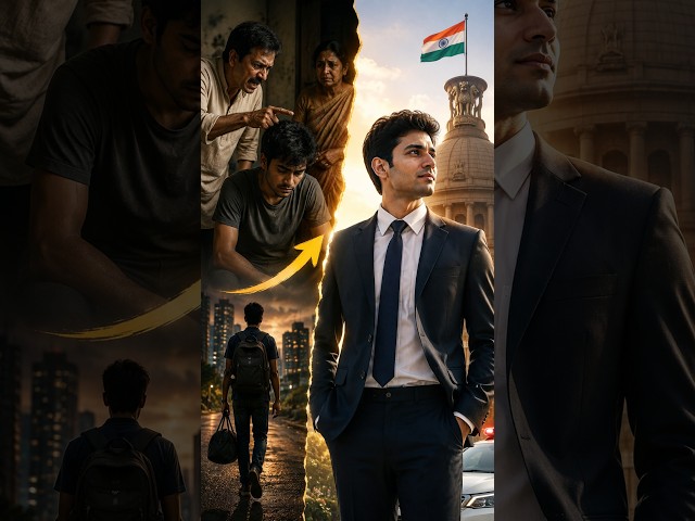 Kicked Out Unemployed Son… Then He Became an IAS Officer | Rahul’s Inspirational Journey 🔥 | UPSC