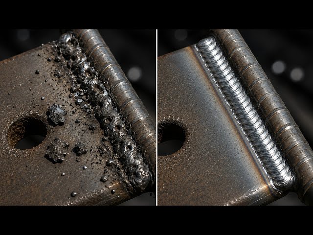 The technique is standard, but the results are extraordinary! Not every welder can achieve satisfyin