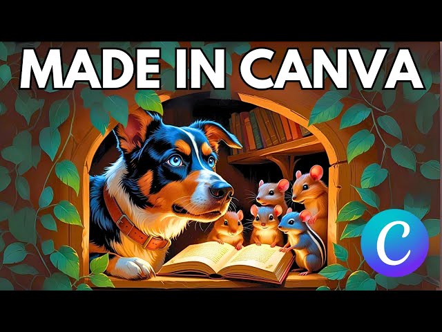 How I Animate Cartoon Stories in Canva & AI FREE Step by Step