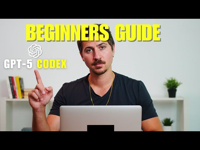 How I Create Apps Using GPT-5 Codex (Beginner Tutorial)