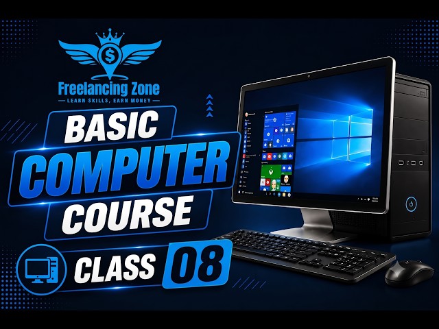 Basic Computer Course | Class 08 | Computer Fundamentals