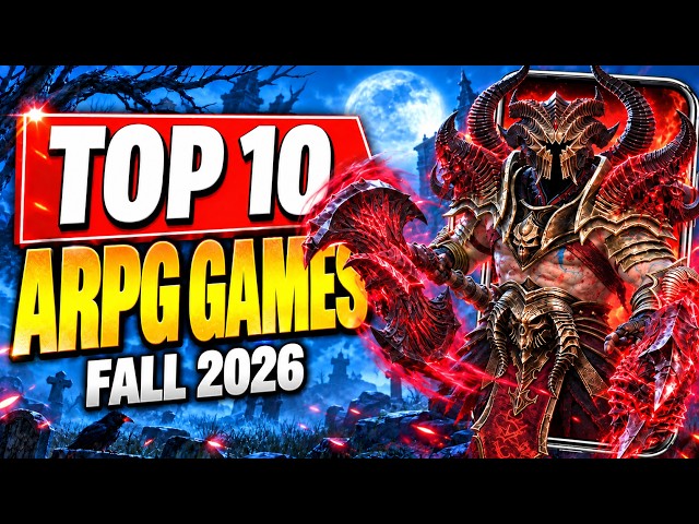 Top 10 BEST Mobile ARPG Games: Fall 2026 iOS & Android