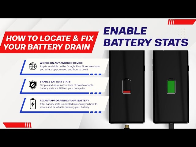 How to Enable Battery Stats Fix Your Battery Drain on Any Phone via ADB Easy App Repair GSam Review
