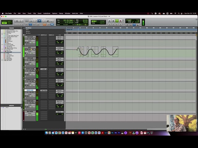 Pro Tools 101 eBook Exercise 10 2022 - Intro to Automation, Bouncing a Mix, Archiving