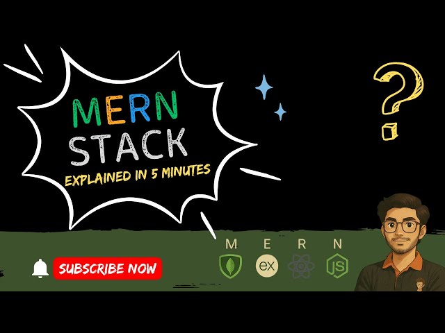 🔥 Complete MERN Stack Roadmap in Just 5 Minutes ⏰ | MongoDB, Express, React & Node.js | FunStack